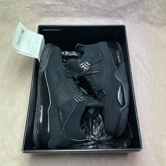 black cat jordan 4 finish line